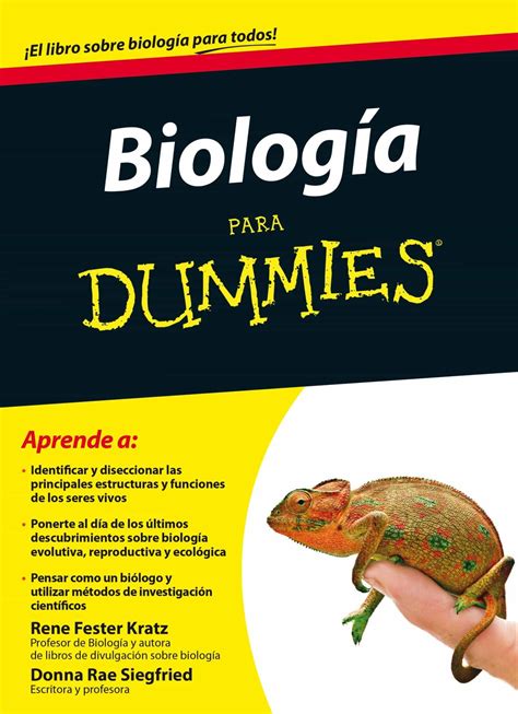 Biologia Para Dummies Rene Fester Kratz Comprar Libro 9788432902024