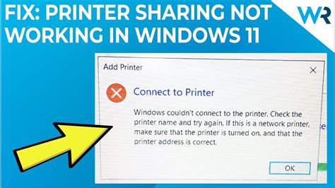 Printer Sharing Not Working In Windows 11 Heres What To Do YouTube