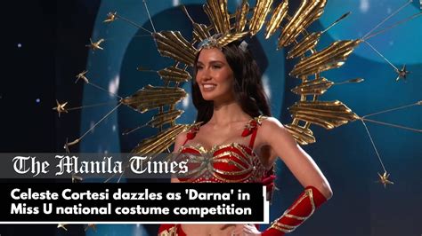 Watch Celeste Cortesi Dazzles As Darna In Miss U National Costume