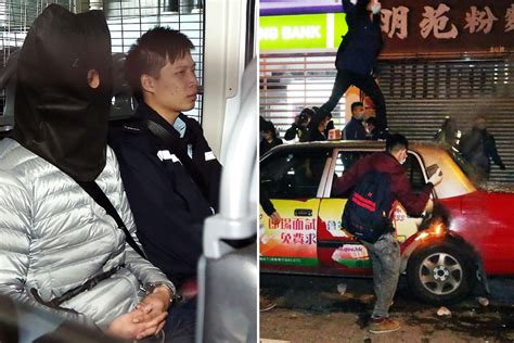 Alleged Mong Kok Rioter Accused Of Setting Fire To Taxi Is Barred From Area Along With Two