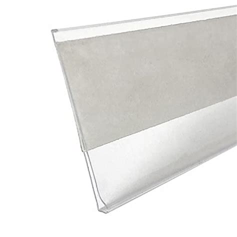 Buy Shelf Label Strips 50 Pack 125 H Self Adhesive Shelf Label Holder