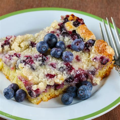 Blueberry Buckle From America The Great Cookbook The Heritage Cook
