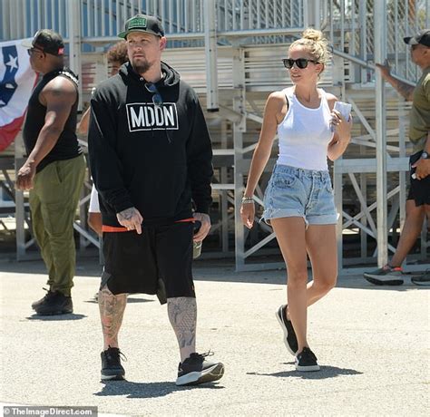 Nicole Richie And Her Husband Joel Madden Sport Casual Styles As They Support Their Son At His