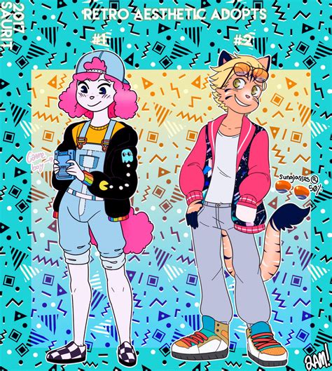 Retro Aesthetic Collab Adopts Closed By Saurit On Deviantart