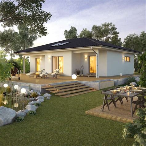 Flexibles singlehaus 54 kleiner, sehr vielseitig nutzbarer wohnraum. ProLife 89 | Haus bungalow, Haus und Bungalow bauen