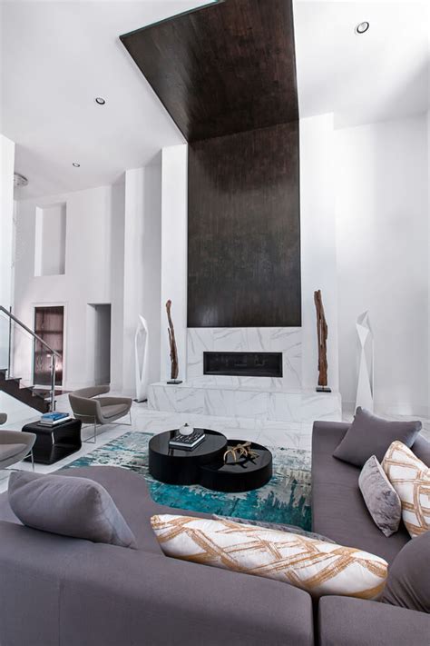 Contemporary Residence By Contour Interior Design Homeadore
