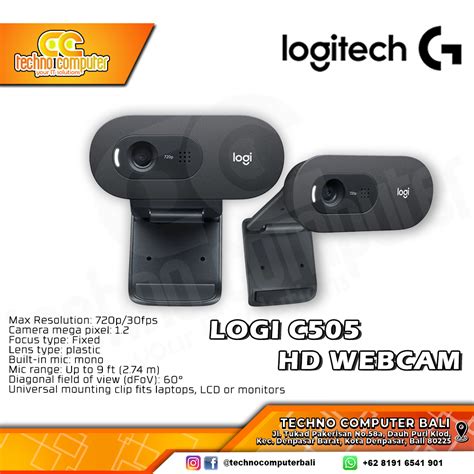 Logitech C505 Hd 720p 30fps Webcam