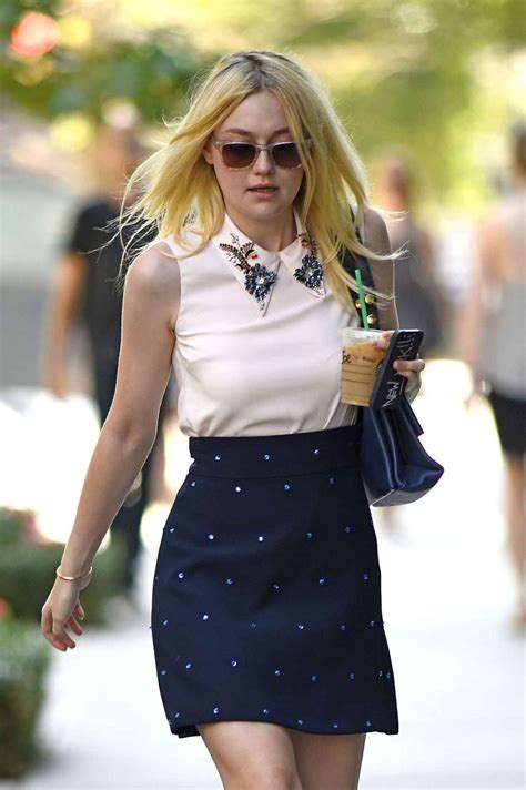 Dakota Fanning Style Out In New York City August 2015