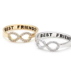 Infinity Best Friends Ring Crystals Girlsluv It Friend Rings