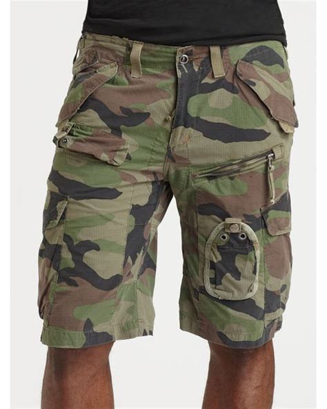 Rlx Ralph Lauren Search Rescue Camouflage Shorts In Green For Men Lyst