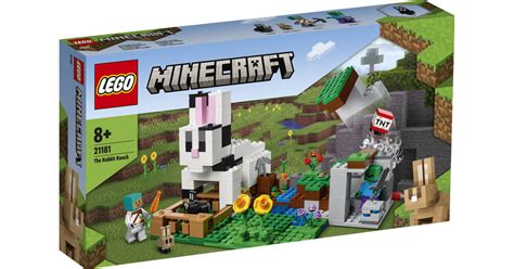 Lego Minecraft The Rabbit Ranch 21181 Compare Prices Klarna Us