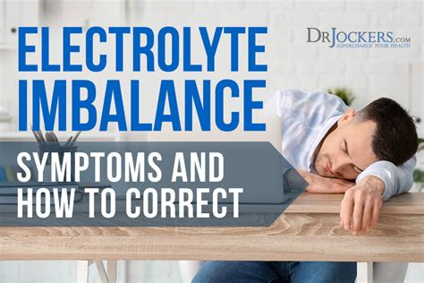 Electrolyte Imbalance Symptoms And How To Correct Aryans Blog