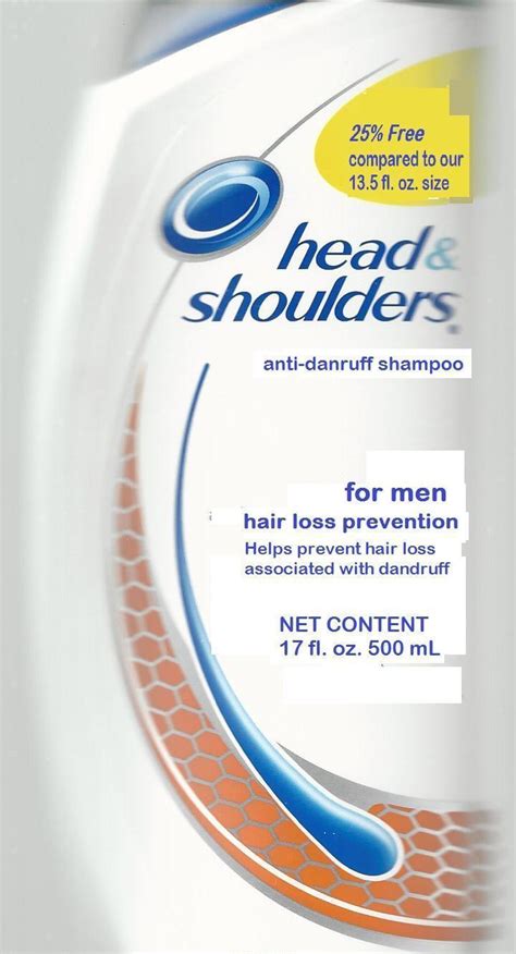 Head And Shoulders Hair Loss Prevention All Natural Dynamics Fda