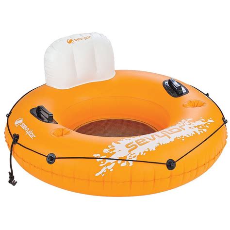Enjoy A Lazy Run Down The River In Absolute Comfort With The Sevylor 47 Inch River Tube Lean