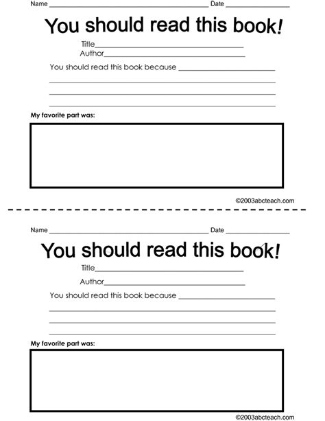 Book Recommendation Template