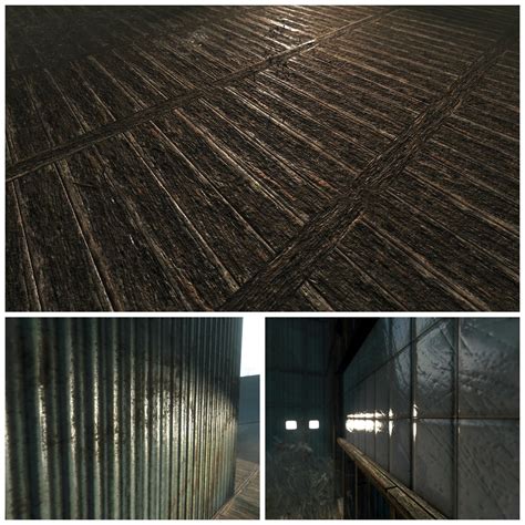 Fo4 Texture Replacer For The Warehouse Floor Wall And Windows Let