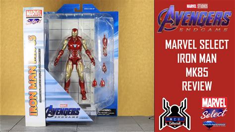 Marvel Select Avengers Endgame Iron Man Mark 85 With Snap Figure Review