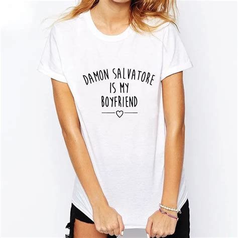 Buy Hot Vampire Diaries T Shirt Damon Salvatore