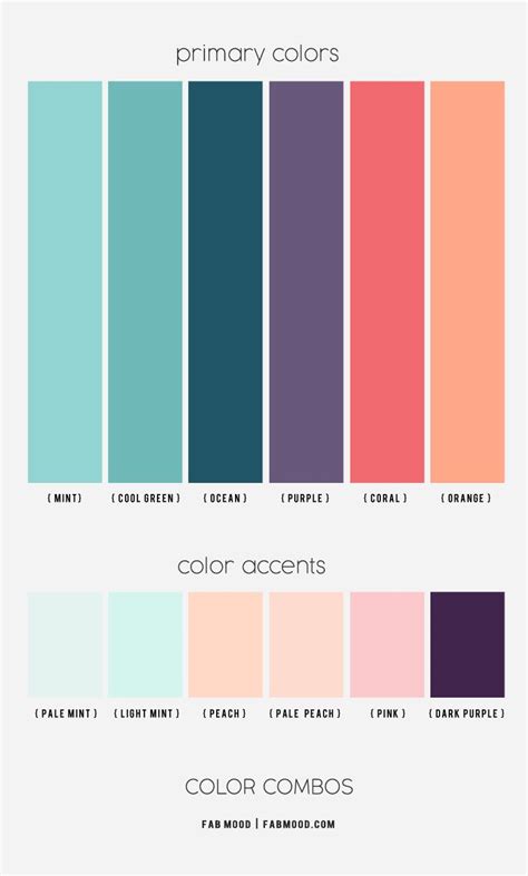 Refreshing Mint Color Combinations