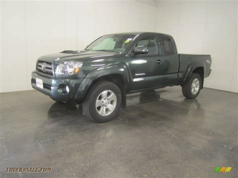 2009 Toyota Tacoma V6 Trd Sport Access Cab 4x4 In Timberland Green Mica