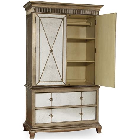 Hooker Furniture Sanctuary 3016 90013 Two Door Two Drawer Armoire With
