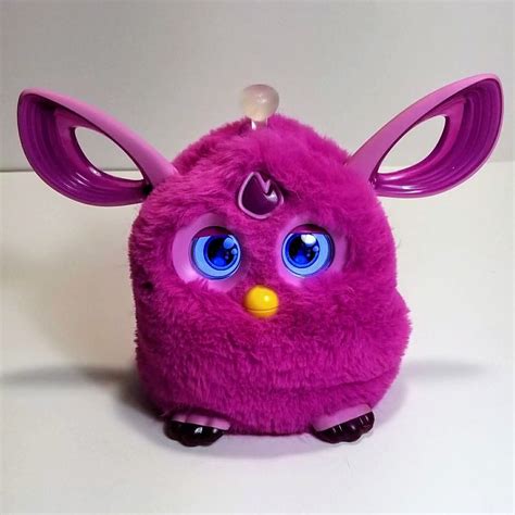 Hasbro Furby Connect Friend Purple Adorable Battery Plush Toy ~tested