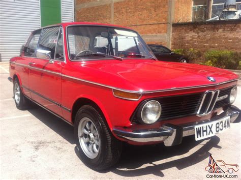 Bmw 2002 Tii 1974 M Reg Red 12mnts Mot Very Good Condition Reluctant Sale