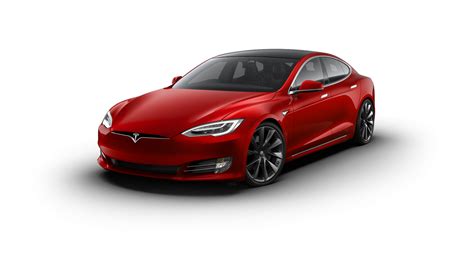 Red Tesla Model S Png Png All