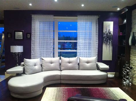 30 Gray And Purple Living Room