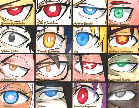Fire Force Eyes By Randazzle100 On Deviantart