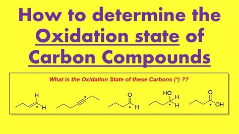 How To Find Oxidation Number Of Carbon In A Compound Free Hot Nude