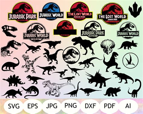 Jurassic Park Svg Free Jurassic Park Symbol By Darkstory On