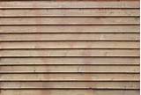 Wood Panel Half Wall