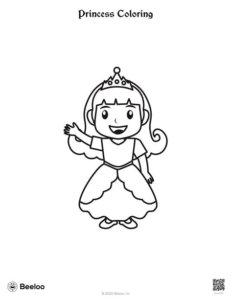 Princess Themed Coloring Pages Beeloo Printable Crafts And Activities