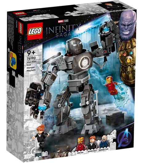 Buy Lego Marvel Iron Man Iron Monger Mayhem At Mighty Ape Australia