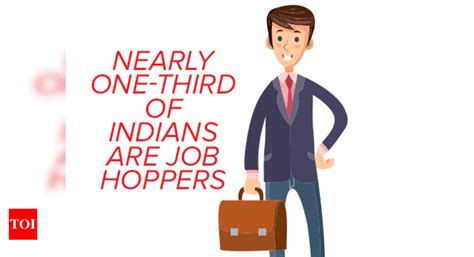 Infographic Indians Hop Jobs More Than Others Times Of India