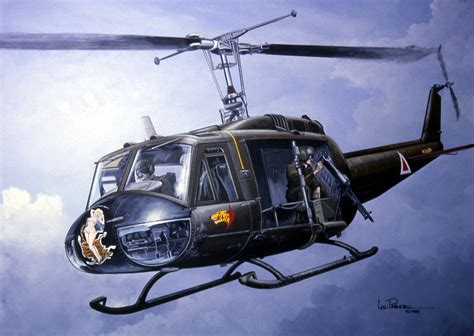 Vietnam Huey Helicopter Prints The Huey Was The Workhorse Of The Air