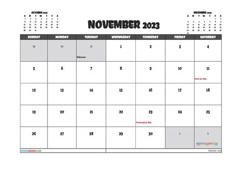 2023 Calendar With Federal Holidays Ariaatrcom Blank Calendar