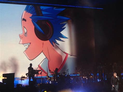 Live Review Gorillaz Virtual Presence Keeps It Real At Td Garden