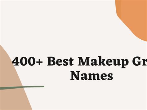 Makeup Team Names Saubhaya Makeup