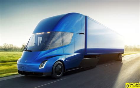 Anything On Wheels Tesla Unveils Semi Truck Its Biggest Electrifying