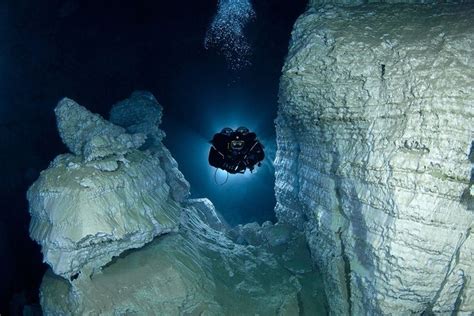 Inside Orda Cave In Russia Underwater Caves Cave Photos Underwater