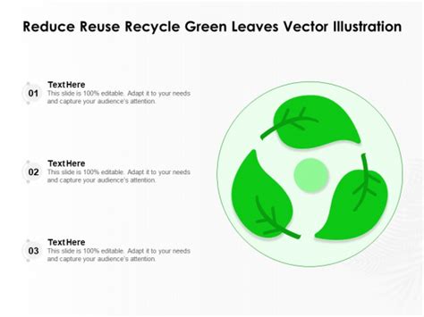 Reduce Reuse Recycle Farrows For Conserve Environment Powerpoint
