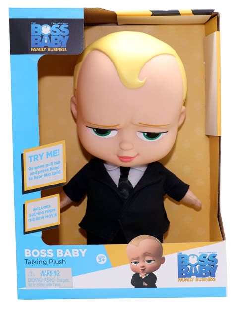 Boss Baby Roto Head Talking Plush Ebay