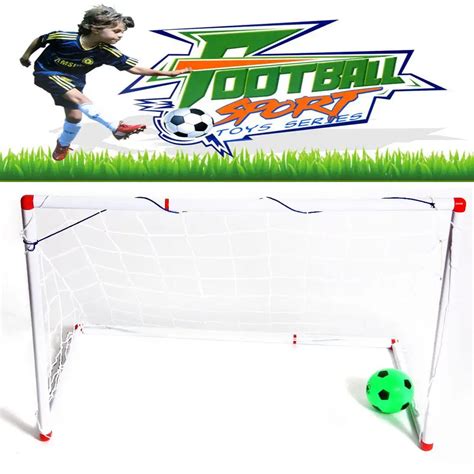 Big Size Kids Outdoor Football Gate Toy Childrens Folding Goal Soccer