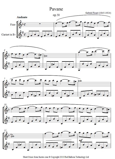 Easy Classical Sheet Music For Clarinet O Holy Night