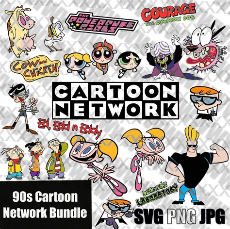 90s Cartoon Network Svg Bundle Etsy Australia