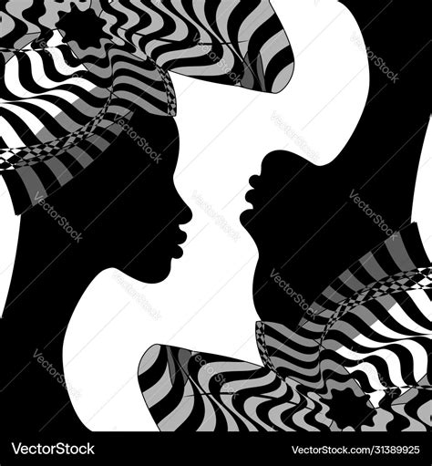 A Gemini Twins Horoscope Astrology Zodiac Sign Vector Image