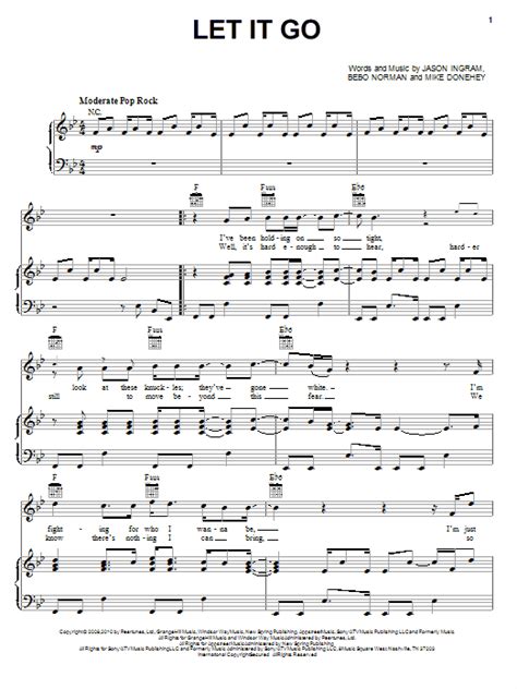 Frozen let it go violin sheet music. Let It Go | Sheet Music Direct