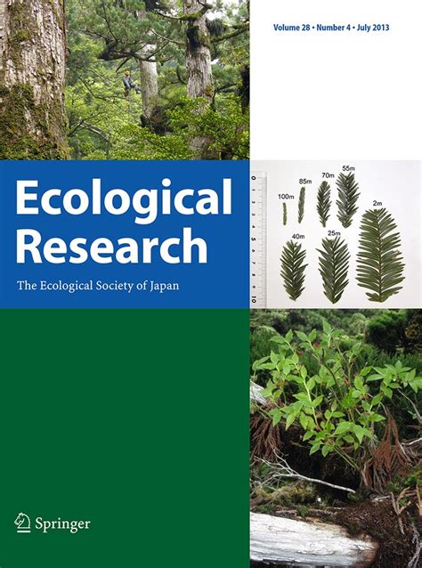 Ecological Research Vol 28 No 4